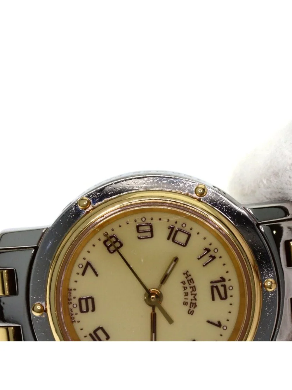 Hermes Clipper Buckle Watch SS